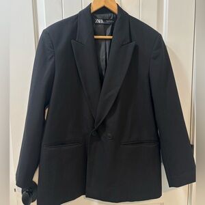 Zara Men’s Black Blazer Size Medium